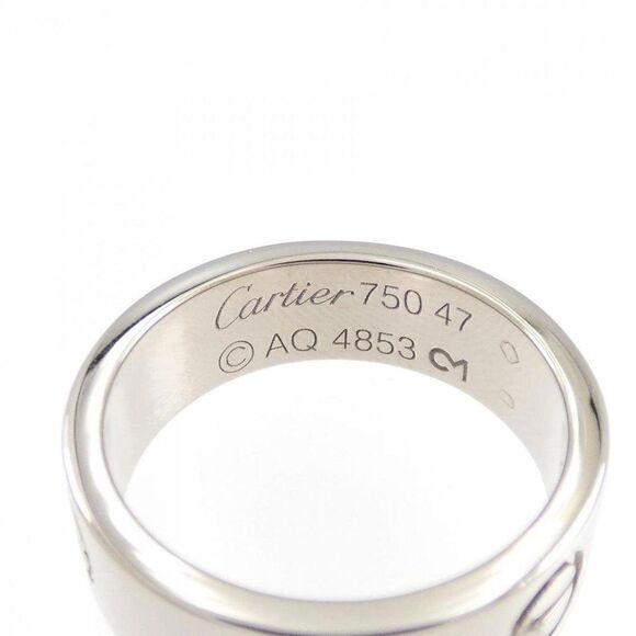 Cartier Love  Ring  White Gold EU 47 - Picture 3 of 4